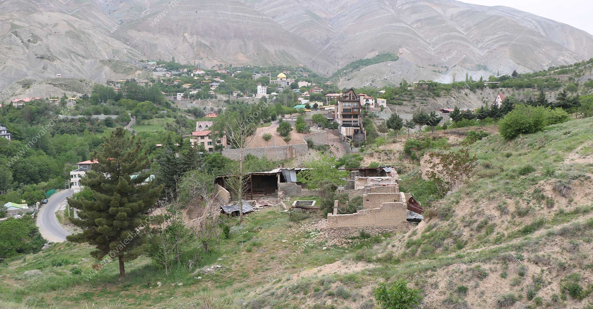 زمین مشجر لواسان شناسه 2382